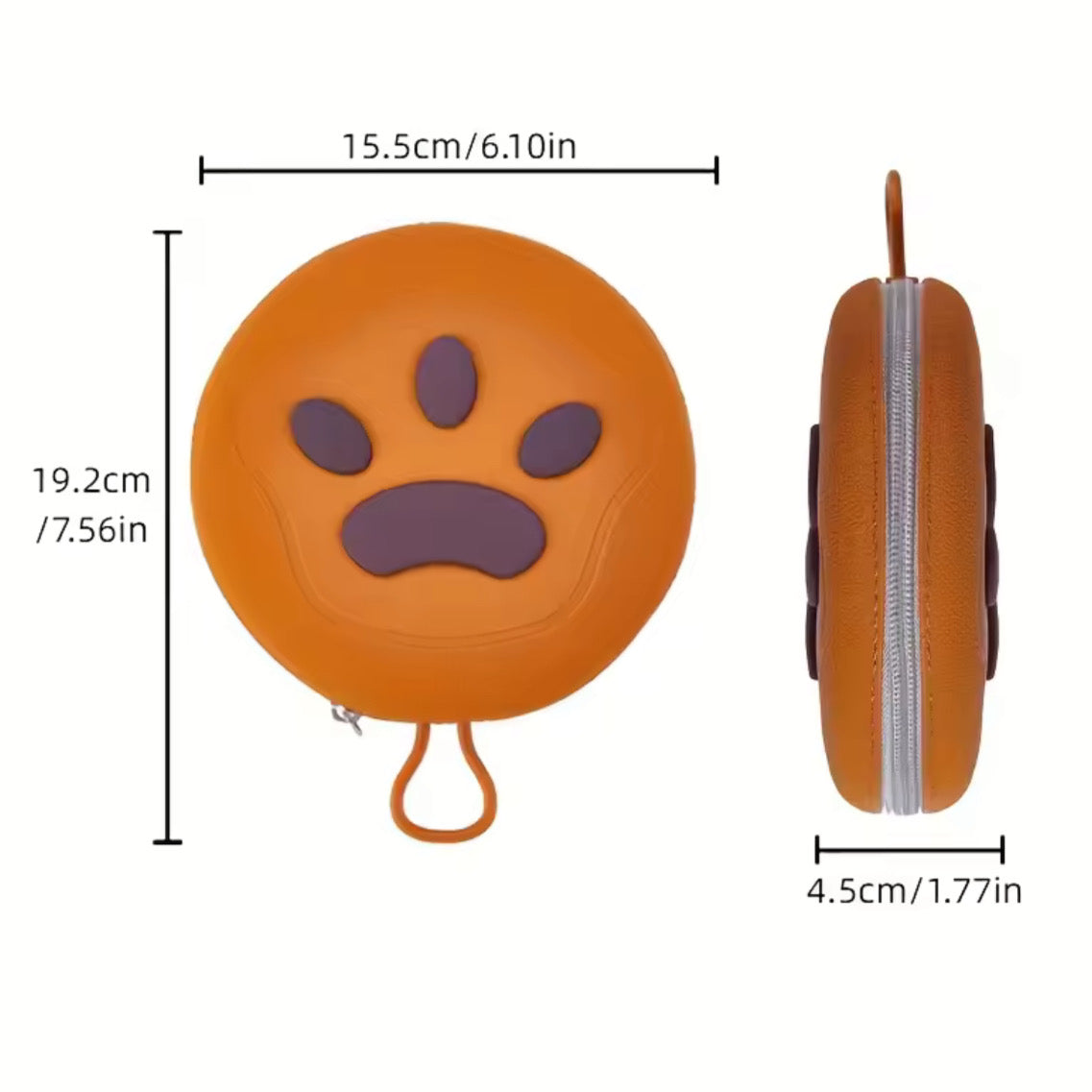 2-in-1 Faltbarer Silikon-Hundenapf