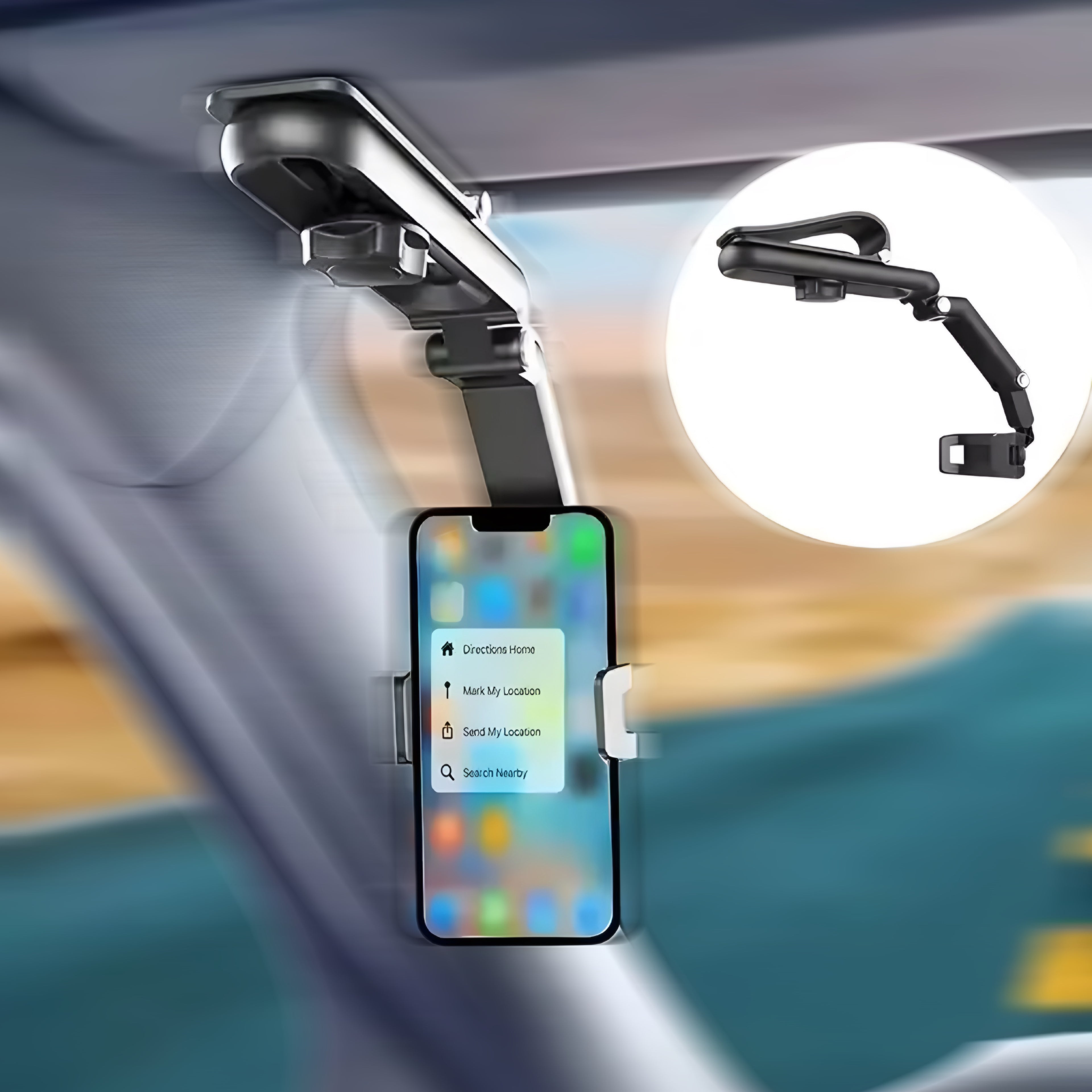 Multifunktionaler Auto-Handyhalter