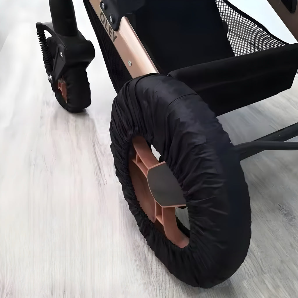 2er-Set Kinderwagen-Radabdeckungen