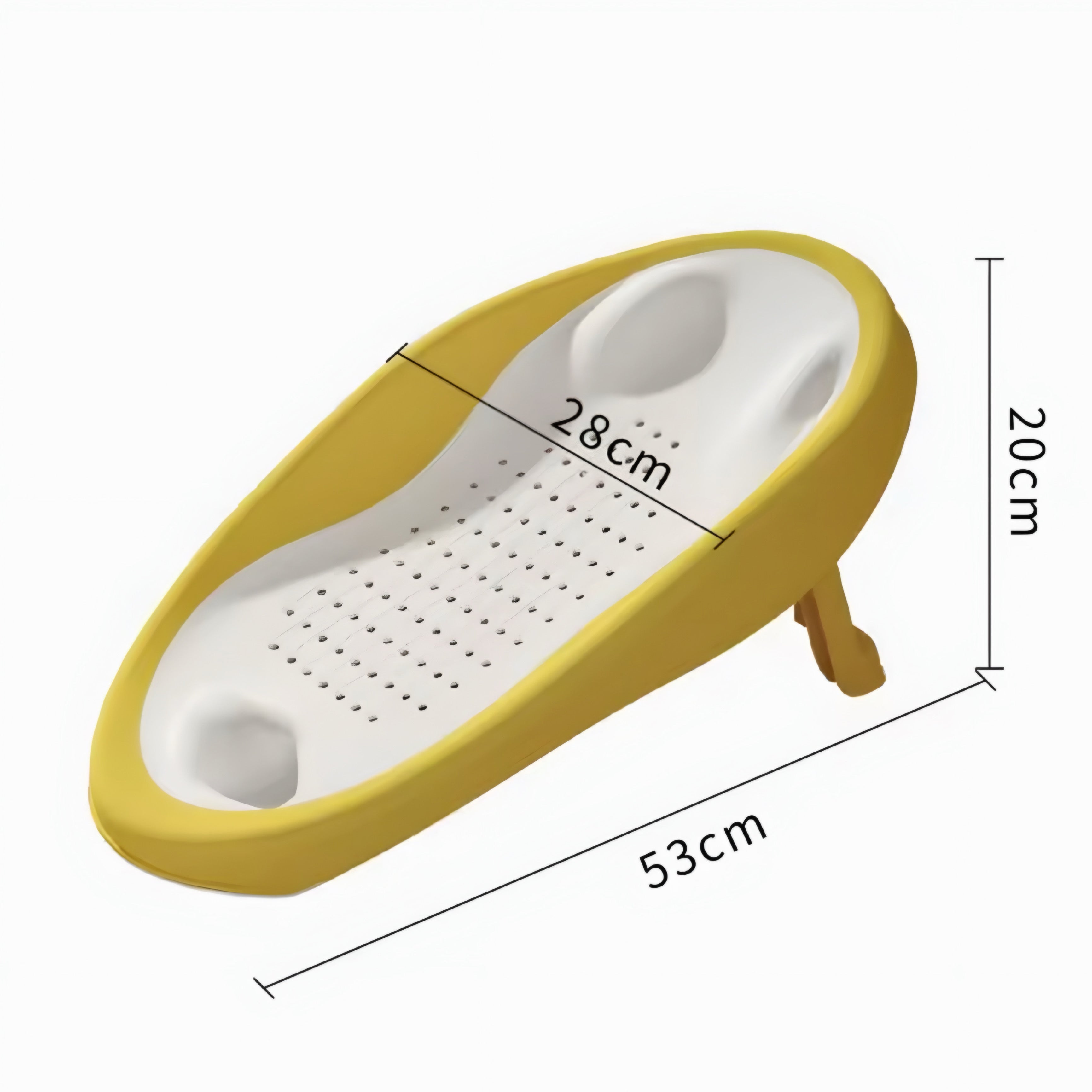Klappbarer Baby-Badesitz mit ergonomischer Rückenlehne