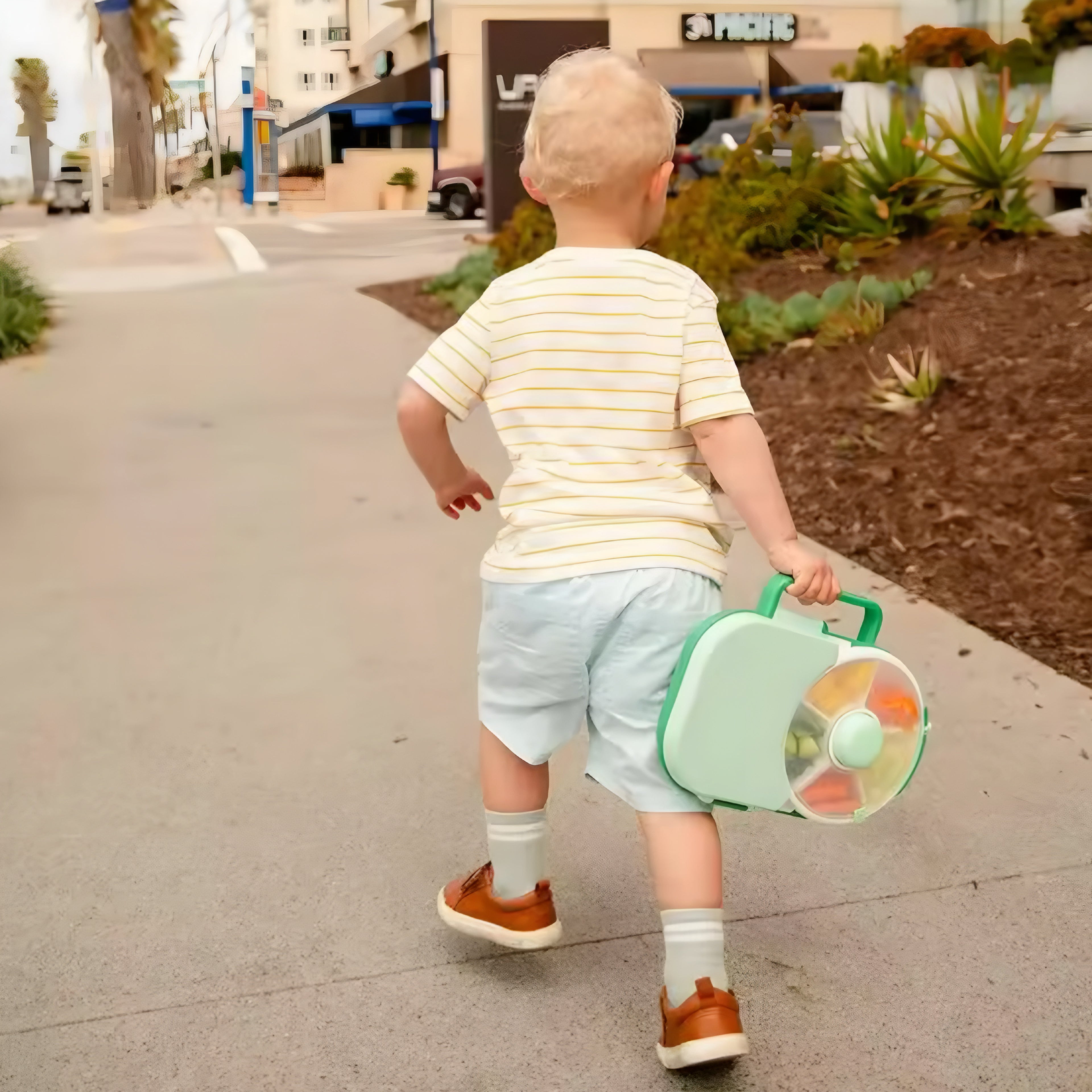 Kinder Lunchbox mit Drehfunktion & Snack-Spinner